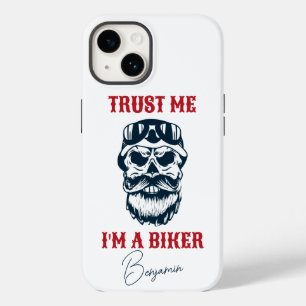 Beard Scull   Motorrijcyclus   Geloof me dat ik ee Case-Mate iPhone 14 Hoesje