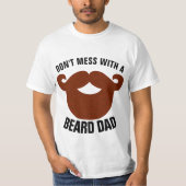 BEARD T-Shirts voor DAD (Voorkant)
