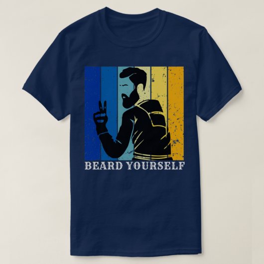 Beard Yourself 63 T-shirt (Design voorkant)