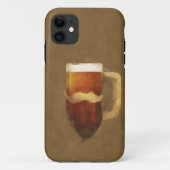 Bearded Beer Mok Artistiek T-shirt Case-Mate iPhone Case (Achterkant)