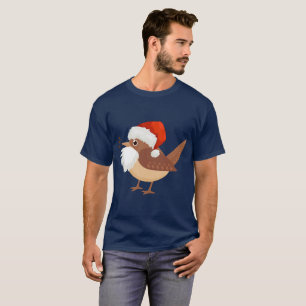 Bearded Birding Schattige Critter Christmas T-shir T-shirt
