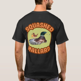 Bearded Birding Squashed Mallard T-shirt