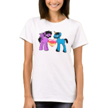 Bearded Brony Vrouwen maat T-shirt