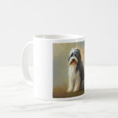 Bearded Collie Dog Koffiemok (Voorkant links)