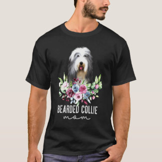 Bearded Collie Dog mama T-shirt
