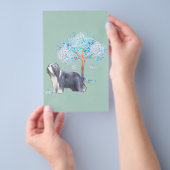 Bearded Collie Flyer (Hand)