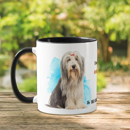 Bearded Collie Hond Trouwe Vriend Mok