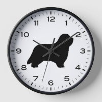 Bearded Collie Hondenras Silhouette