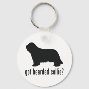 Bearded Collie Sleutelhanger