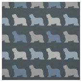 Bearded Collie Stof (Swatch)