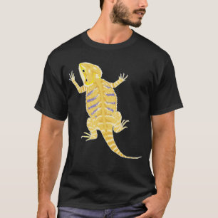 Bearded Dragon (donkere bkg kleuren) shirt