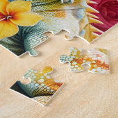 Bearded Dragon Lizard Family Pet Portrait Legpuzzel (Zijkant)