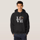Bearded Dragon Love Bearded Dragons Hoodie (Voorkant volledig)