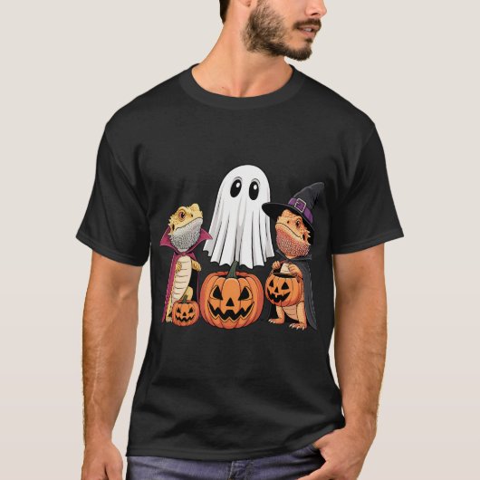 Bearded Dragons Halloween kostuums T-shirt (Voorkant)