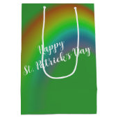 Bearded Iers Man met vierbladige klavers Medium Cadeauzakje (Achterkant)