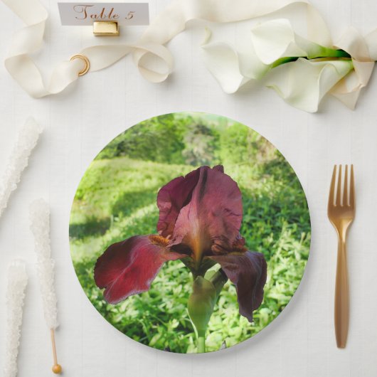 Bearded Iris Paper Bord (Huwelijk)