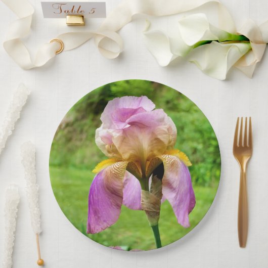 Bearded Iris Paper Bord (Huwelijk)