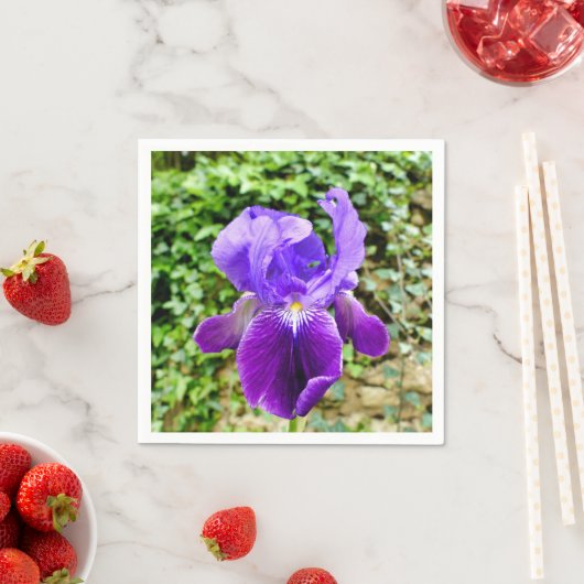 Bearded Iris Papieren servetten (Insitu)