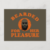 Bearded quotes grappige baard gezegden geschenken feestdagenkaart (Voorkant)