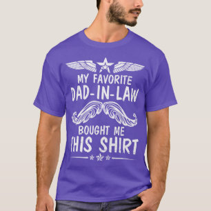 Bearded Son Face Mijn favoriete schoonvader kocht  T-shirt