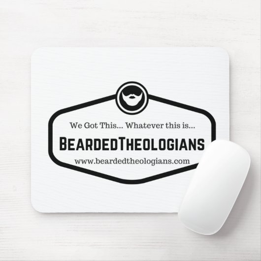 Bearded Theologians Mousepad Muismat (Met muis)