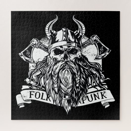 Bearded Viking Warrior Legpuzzel (Verticaal)