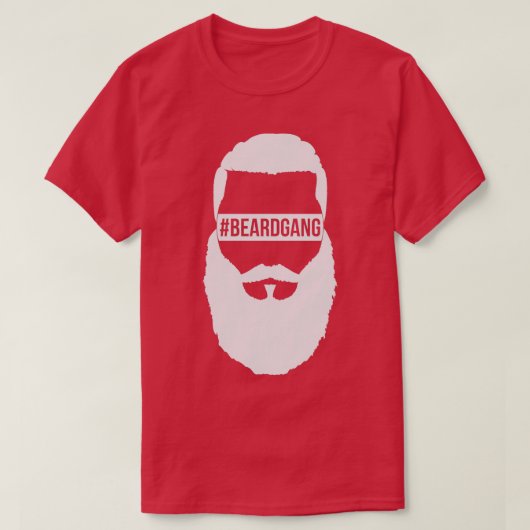 BeardGang pleine barbe Blanc classique TShirt (Design devant)