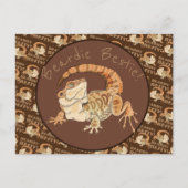 Beardie Bestie! Briefkaart (Voorkant)