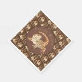 Beardie Bestie! Servet (Hoek)