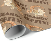 Beardie Bestie Wrapping Paper Cadeaupapier (Rol Hoek)