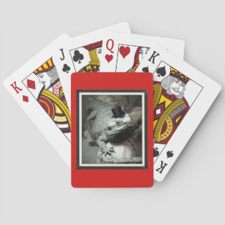 Beardie dans les cartes de jeu standard de