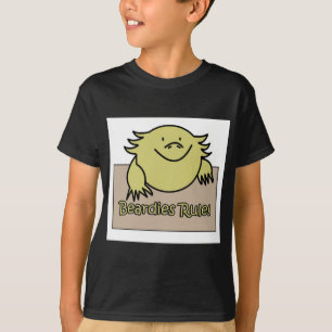 Beardies Rule! T-shirt