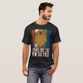 Beards Are the New Six Pack  Beard  Humor Mustache T-shirt (Voorkant volledig)