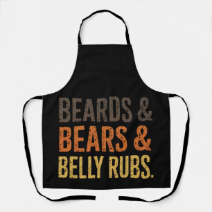 Beards Beren Belly Rubs LGBTQ Gay Pride Ally Schort