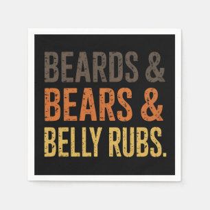 Beards Beren Belly Rubs LGBTQ Gay Pride Ally Servet