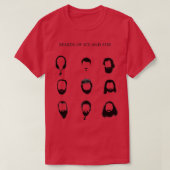 Beards of Ice and Fire T-shirt (Design voorkant)