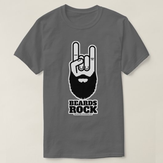 Beards Rock T-shirt (Design voorkant)
