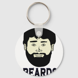 BEARDS - Ze groeien op je Sleutelhanger