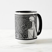 Beardsley Angels Art Mok (Voorkant rechts)