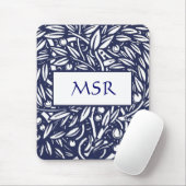 Beardsley Art Nouveau Monogram Mousepad Muismat (Met muis)