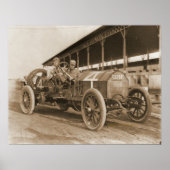 Beardsley en Coote in de Simplex Racer Poster (Voorkant)