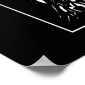 Beardsley Lady & Peacocks Poster afdrukken (Hoek)