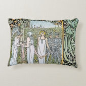 Beardsley: Morte D'Arthur Decoratief Kussen (Achterkant)