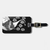Beardsley Peacock Bag Label Bagagelabel (Voorkant horizontaal)