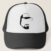 Beardsta.in Beard logo Trucker Pet (Voorkant)