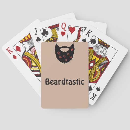 Beardtastische speelkaarten (Achterkant)