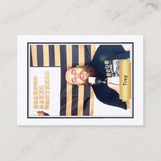 Beared Baker Banter Cartes de trading : Trey Sing (Devant)