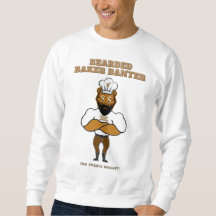Beared Baker Banter Sweatshirt du logo du podcast