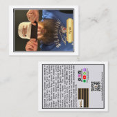 Beared Baker Banter Trading Cartes : Tyler Casquet (Devant / Derrière)