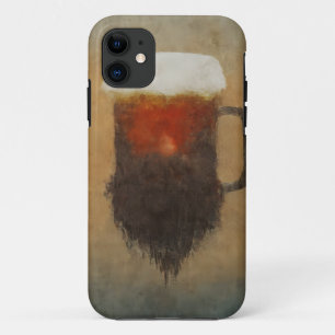 Beared Beer Mug Coque mobile artistique